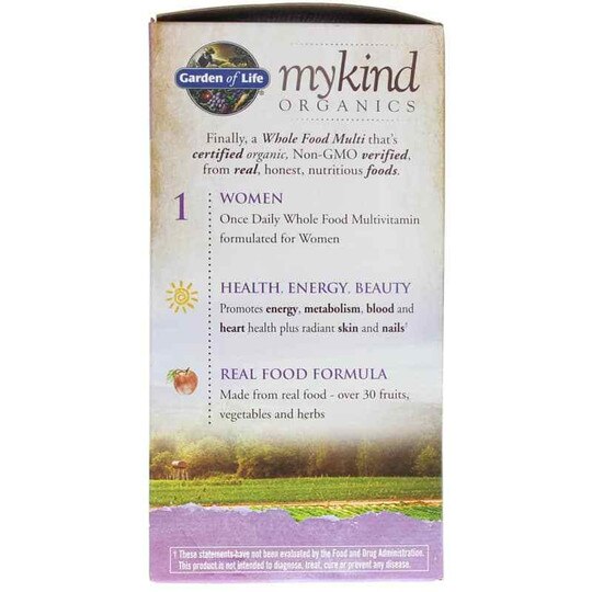 Women's Once Daily Whole Food Multivitamin, GOLM